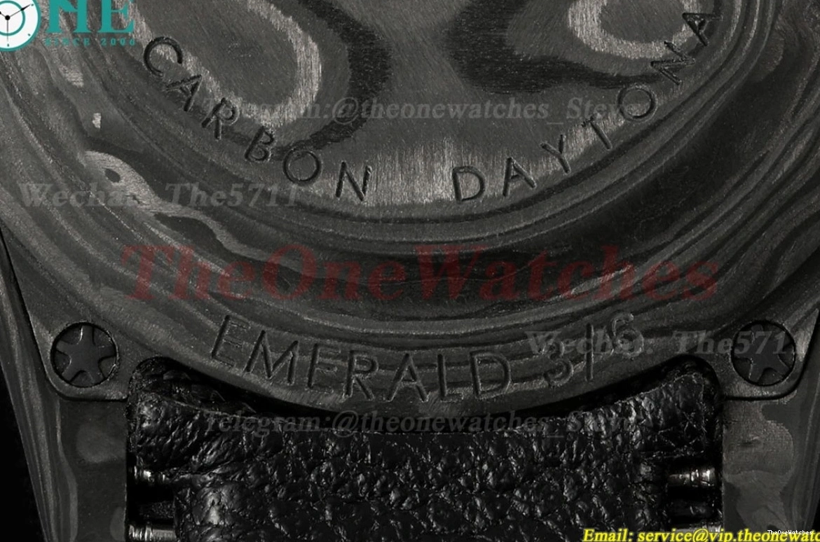 Daytona Carbon Black Diw Dial NY Skeleton N6F DD4801 40mm 0424